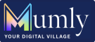 Mumly logo. Your digial village